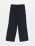 LC Waikiki Elastic Waist Regular Bell-Bottoms Women's Trousers